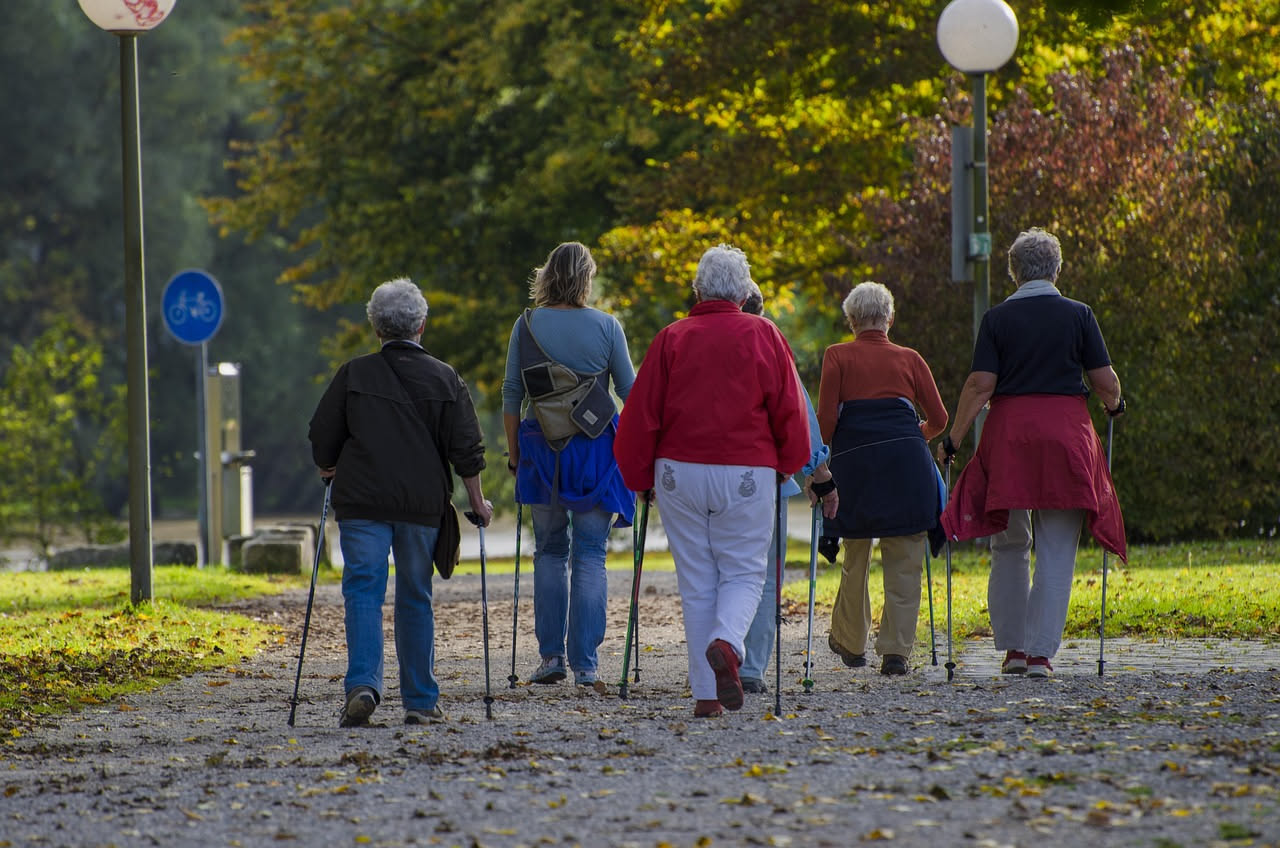 La camminata terapeutica contro il gonfiore